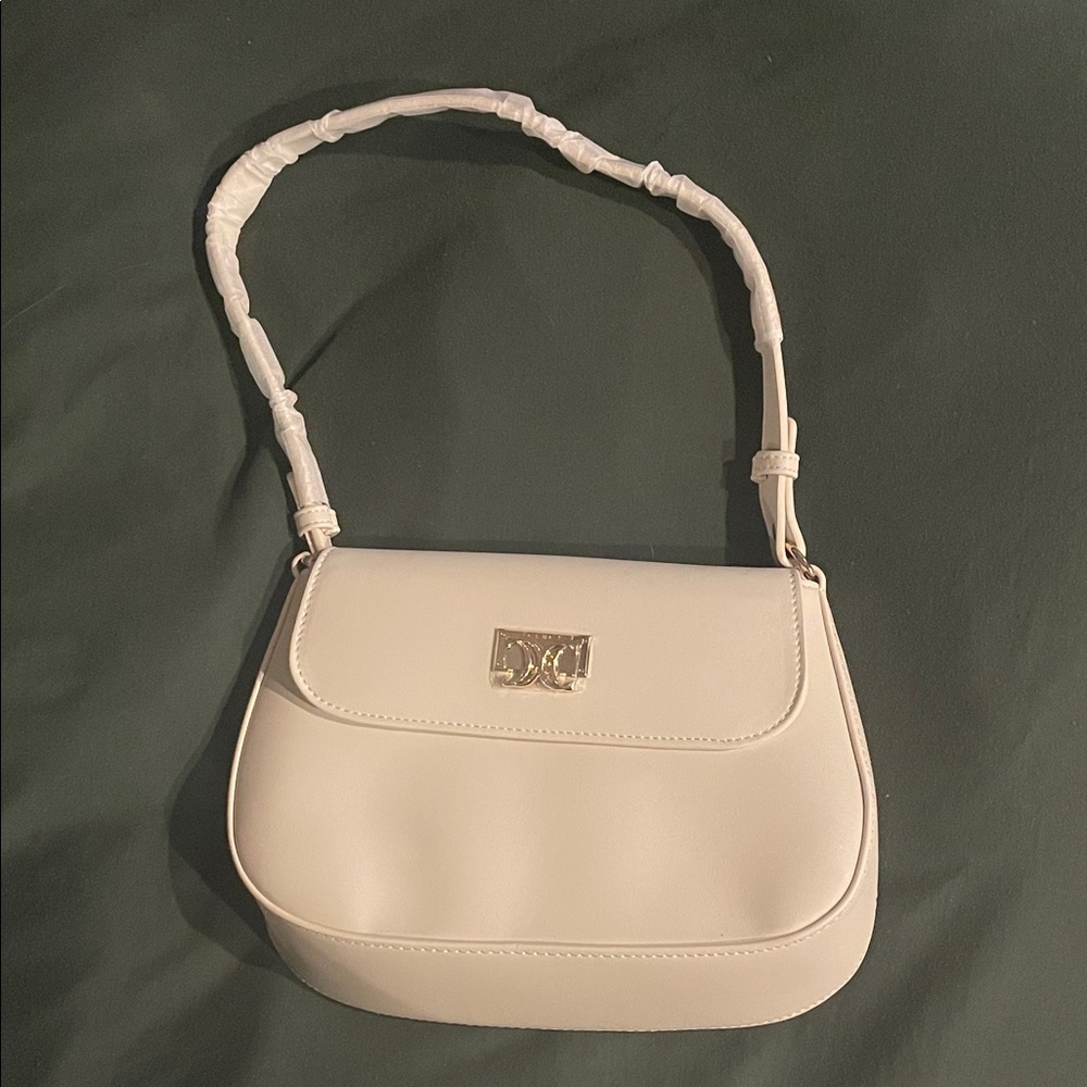 CLUCI Chic Cream Shoulder Bag
